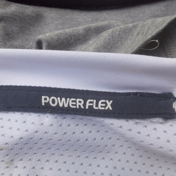 3/$25💦 Champion Mens PowerFlex Tee XL White Gray - Picture 6 of 6